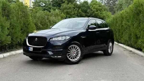 Albastru Utilizat 2018 Jaguar F-Pace SUV | 16.900 EUR (Super Preț) - Imagine 1/4