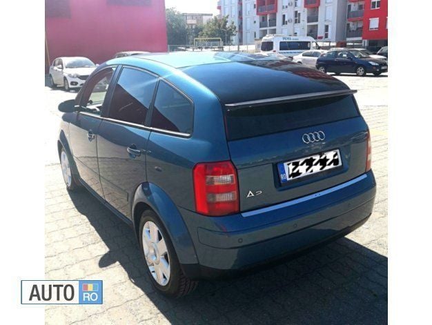 Second-hand Audi A2 55 CP (40 kW) 2001 Albastru Hatchback