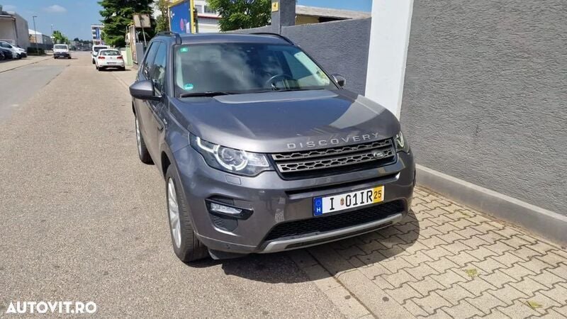 Gri Utilizat 2016 Land Rover Discovery Sport HSE SUV | 11.999 EUR (Super Preț) - Imagine 1/4
