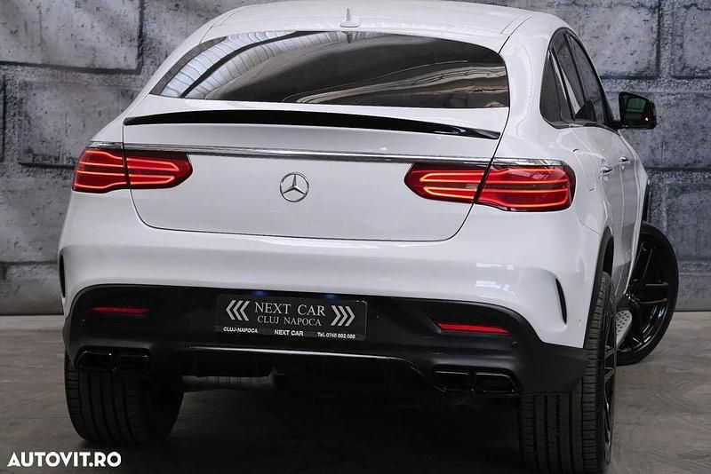 Second-hand Mercedes GLE350 AMG line 258 CP (189 kW) 2016 Culoarealb Coupe