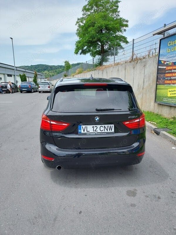 Negru Utilizat 2016 BMW 216 Gran Tourer Sport Line Monovolum | 9.000 EUR - Imagine 1/4