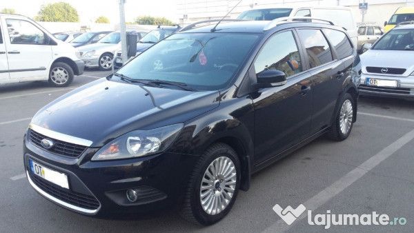 Second-hand Ford Focus Titanium 109 CP (80 kW) 2008 Negru Break