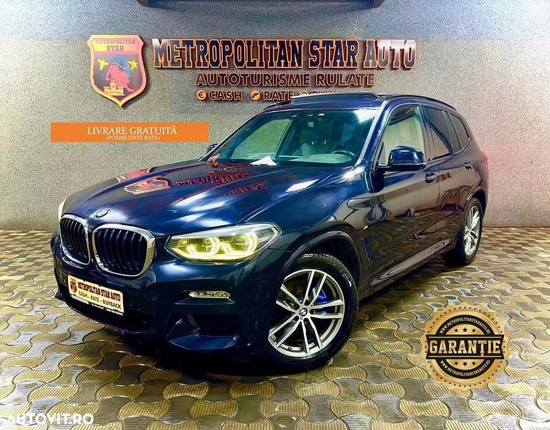 Culoarealbastru Utilizat 2018 BMW X3 Luxury Line SUV | 23.750 EUR (Puțin scump) - Imagine 1/4