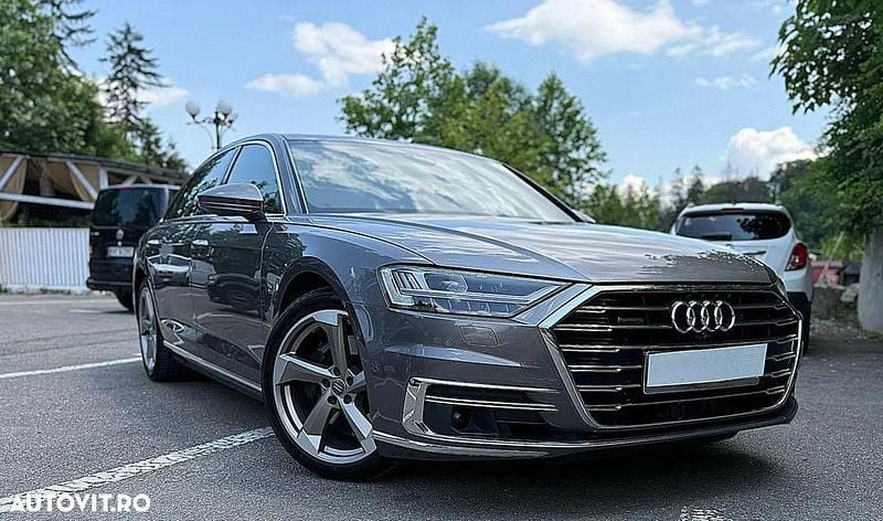 Gri Utilizat 2018 Audi A8L Berlinǎ | 40.500 EUR (Super Preț) - Imagine 1/4