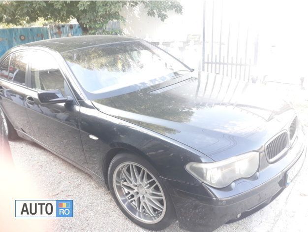 Second-hand BMW 730 218 CP (160 kW) 2002 Negru Berlinǎ