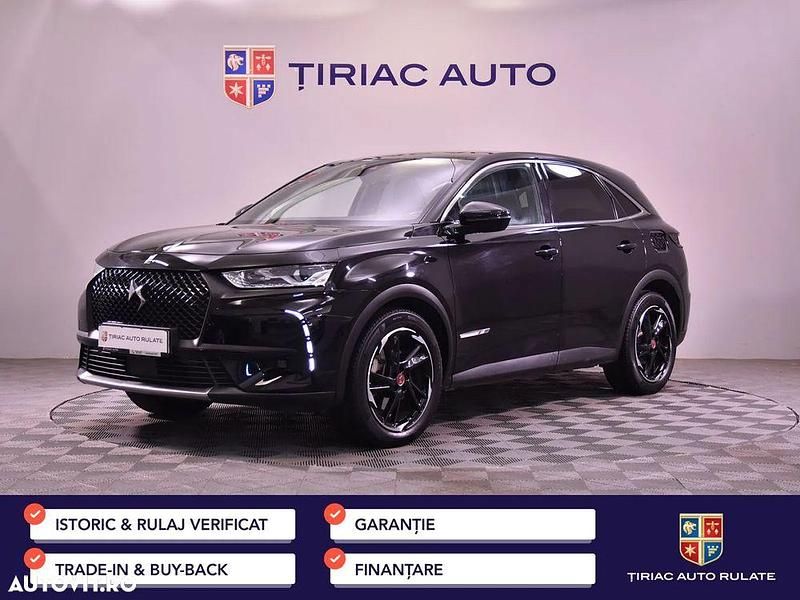 Culoarenegru Utilizat 2021 DS Automobiles DS7 Crossback Performance Line Plus SUV | 23.900 EUR (Preț bun) - Imagine 1/4