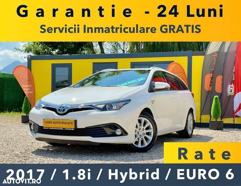 Culoarealb Utilizat 2017 Toyota Auris Hybrid Luna Break | 11.790 EUR (Preț OK) - Imagine 1/4