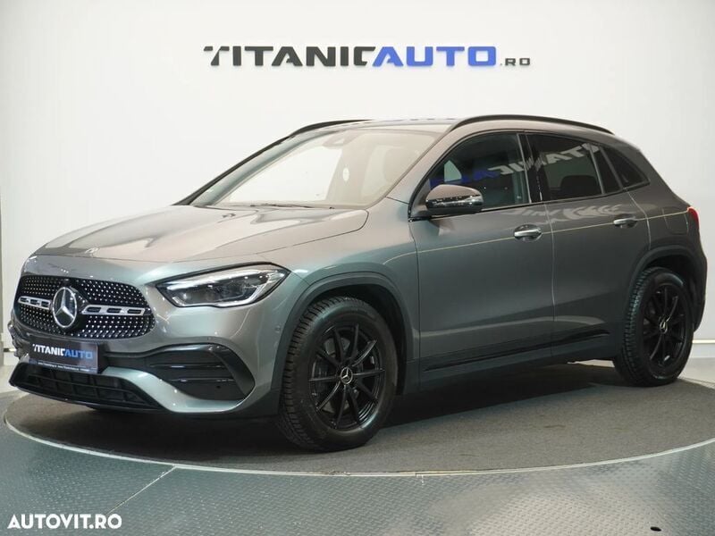 Gri Utilizat 2021 Mercedes GLA250 AMG line SUV | 38.120 EUR (Preț OK) - Imagine 1/4