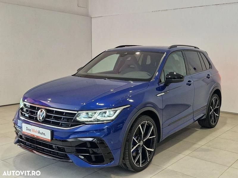 Albastru mediu metalic Utilizat 2022 VW Tiguan R SUV | 44.994 EUR - Imagine 1/4