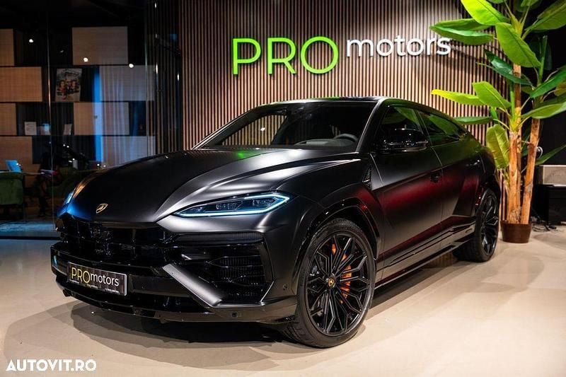 Negru Nouă 2025 Lamborghini Urus SUV | 389.000 EUR (Puțin scump) - Imagine 1/4