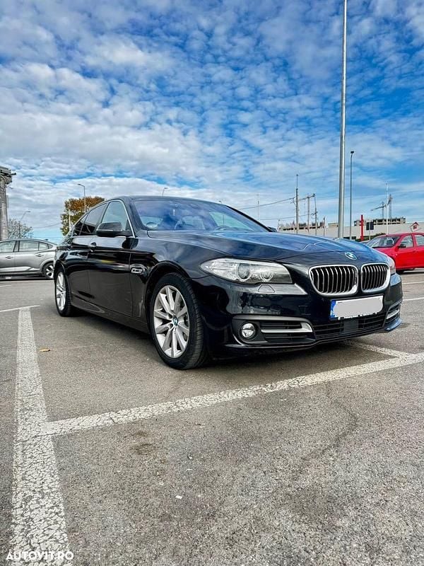 Culoarenegru Second-hand 2014 BMW 525 Luxury Line Berlinǎ | 15.000 EUR (Preț OK) - Imagine 1/4