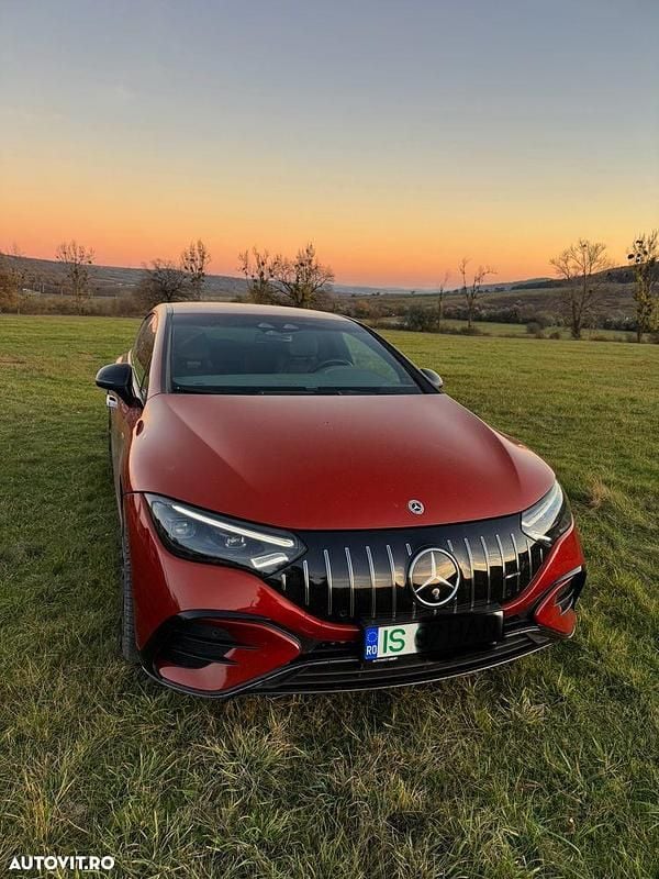 Culoarerosu Utilizat 2023 Mercedes EQE AMG 43 AMG Berlinǎ | 72.900 EUR - Imagine 1/4