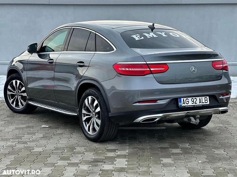 Second-hand Mercedes GLE350 258 CP (189 kW) 2018 Culoaregri Coupe