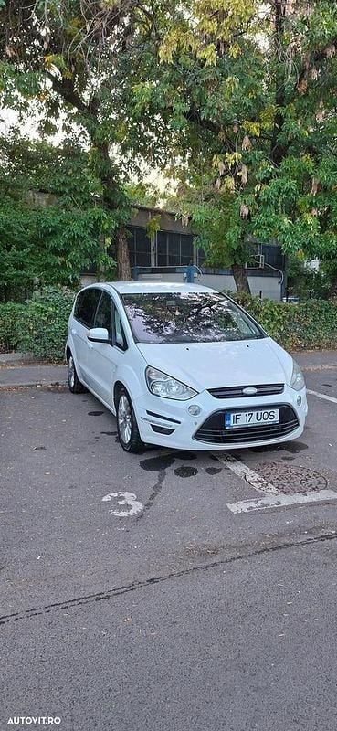 Culoarealb Utilizat 2012 Ford S-MAX Titanium Monovolum | 5.100 EUR (Preț bun) - Imagine 1/4