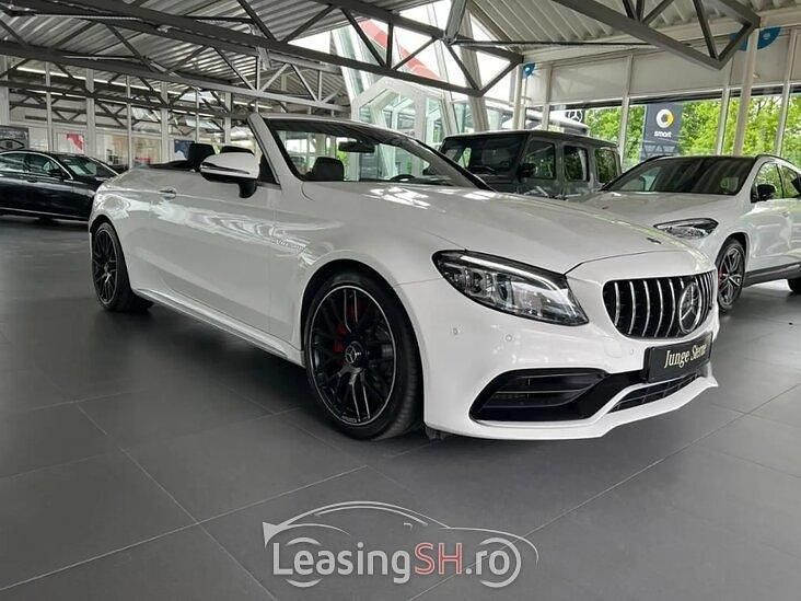 Alb Utilizat 2020 Mercedes C63S AMG AMG Cabrio | 83.179 EUR - Imagine 1/4
