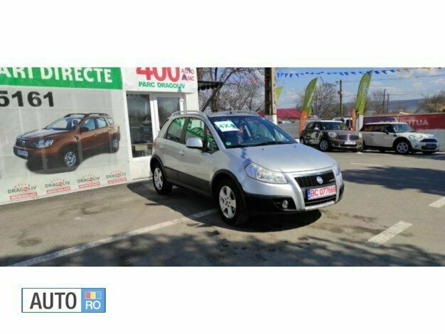 Argintiu Utilizat 2006 Fiat Sedici SUV | 3.999 EUR - Imagine 1/4
