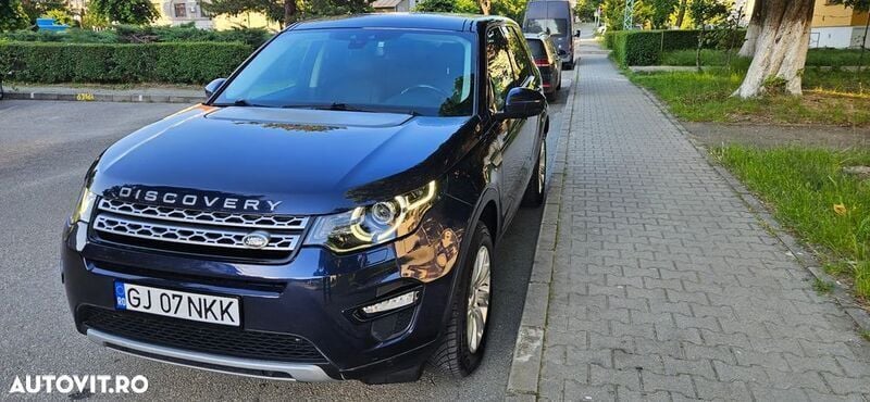 Second-hand Land Rover Discovery Sport HSE 150 CP (110 kW) 2016 Albastru SUV