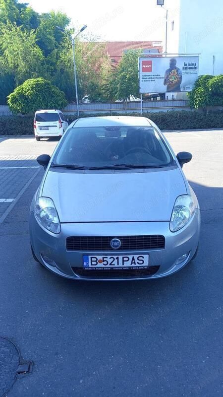 Gri Utilizat 2007 Fiat Grande Punto Hatchback | 2.150 EUR - Imagine 1/4