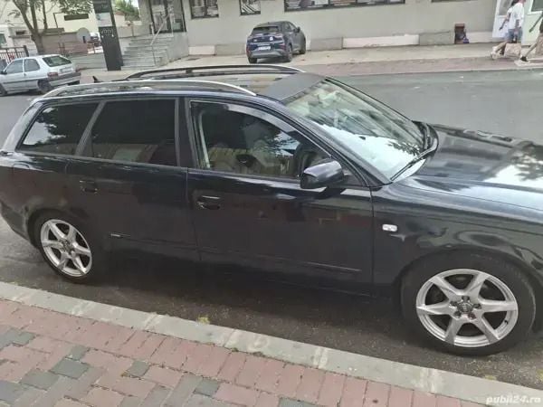 Negru Utilizat 2007 Audi A4 S-Line Break | 2.700 EUR (Preț OK) - Imagine 1/4