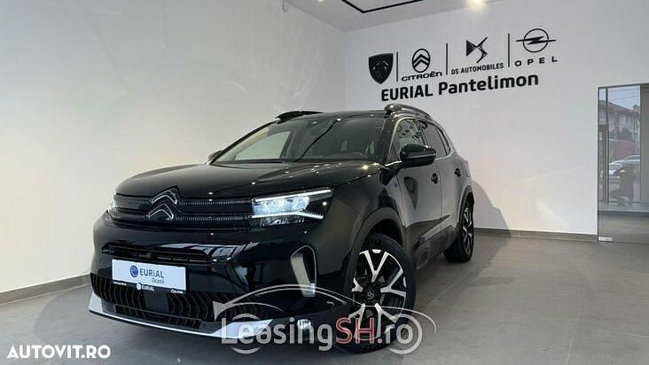 Negru Utilizat 2022 Citroën C5 Aircross PureTech SUV | 25.500 EUR (Preț OK) - Imagine 1/4