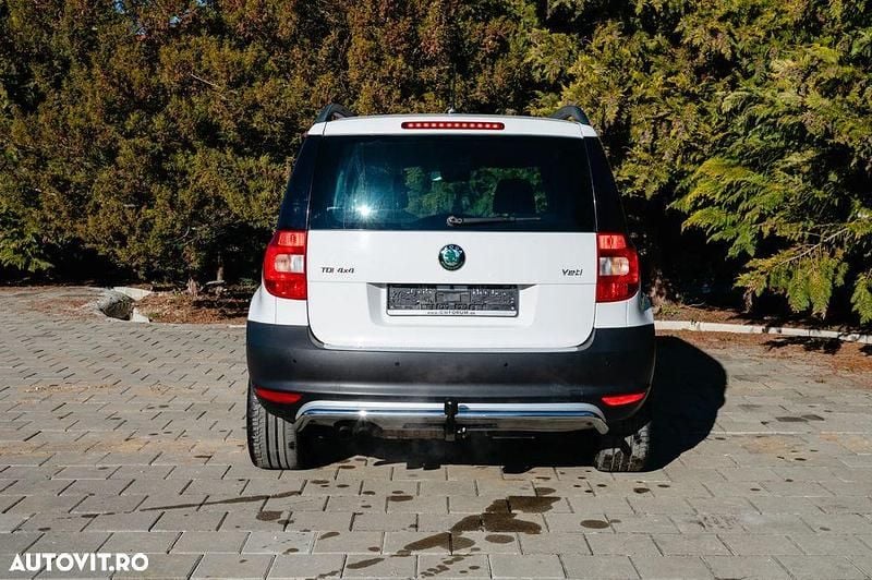 Second-hand Skoda Yeti Plus Edition 140 CP (102 kW) 2011 Culoarealb SUV