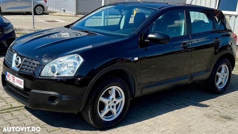 Negru Utilizat 2009 Nissan Qashqai SUV | 5.499 EUR (Preț OK) - Imagine 1/4