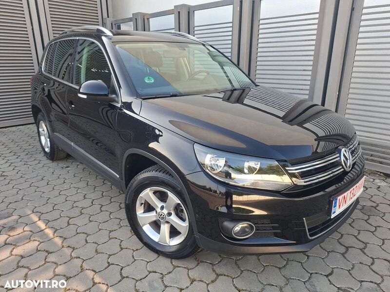Negru Utilizat 2013 VW Tiguan Sportline SUV | 9.990 EUR (Preț OK) - Imagine 1/4