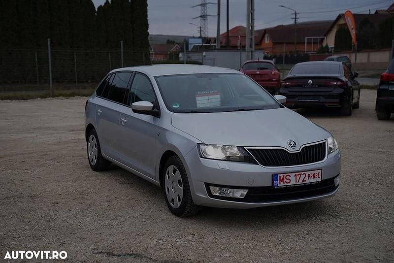 Culoareargint Utilizat 2015 Skoda Rapid Active Hatchback | 7.700 EUR (Preț OK) - Imagine 1/4