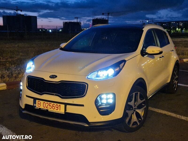 Alb Utilizat 2017 Kia Sportage GT-Line SUV | 14.999 EUR (Super Preț) - Imagine 1/4