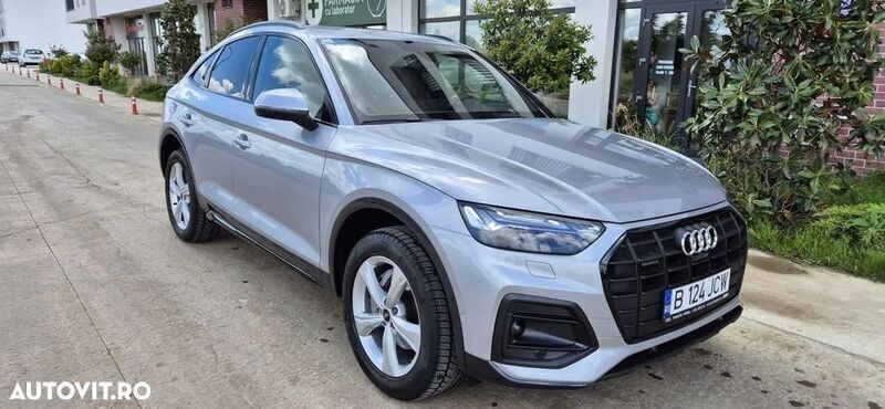 Argint Utilizat 2024 Audi Q5 Sportback Advanced SUV | 48.279 EUR - Imagine 1/4