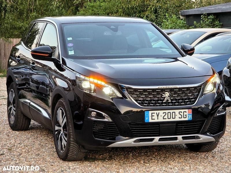 Culoarenegru Utilizat 2019 Peugeot 3008 GT-line SUV | 13.299 EUR (Super Preț) - Imagine 1/4
