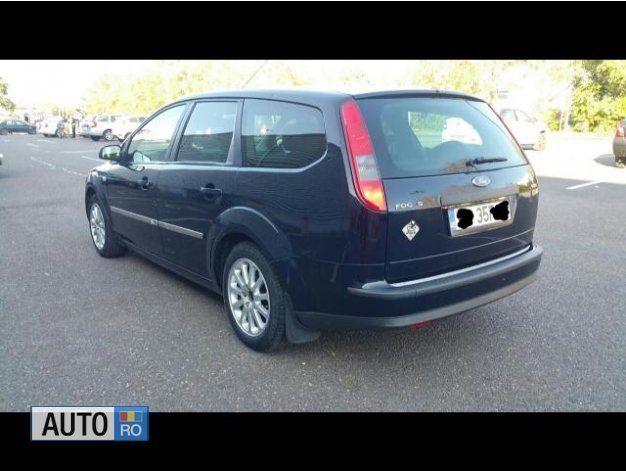 Negru Utilizat 2008 Ford Focus Break | 2.590 EUR (Preț OK) - Imagine 1/3