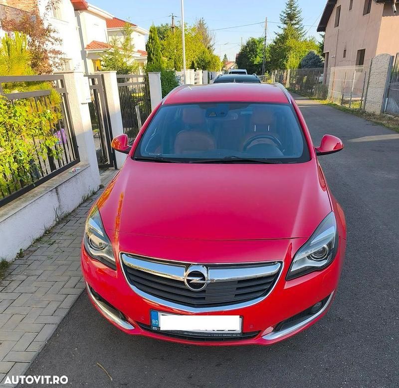 Rosu Utilizat 2014 Opel Insignia Edition Break | 7.900 EUR (Preț OK) - Imagine 1/4