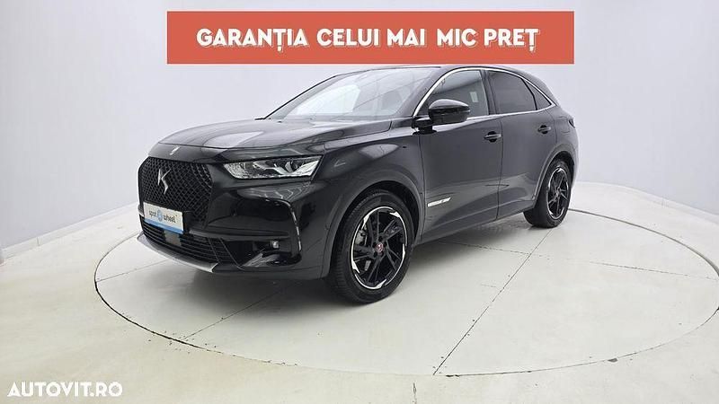 Negru Utilizat 2020 DS Automobiles DS7 Crossback SUV | 28.950 EUR (Puțin scump) - Imagine 1/3