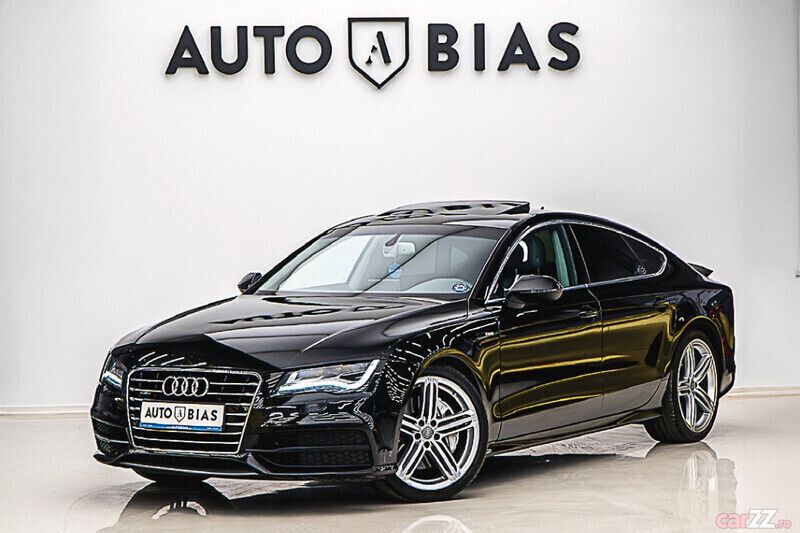 Negru Utilizat 2011 Audi A7 Sport Hatchback | 16.450 EUR - Imagine 1/4