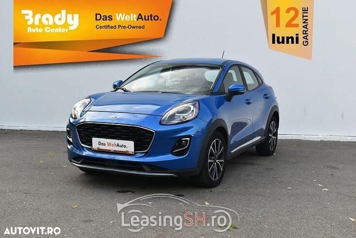 Albastru Utilizat 2020 Ford Puma Gen-E Titanium SUV | 12.901 EUR (Preț OK) - Imagine 1/4
