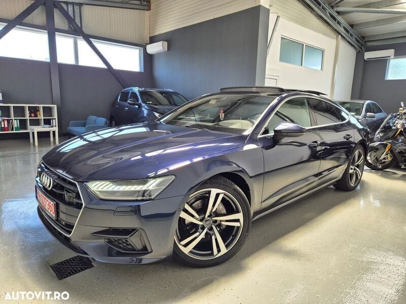 Albastru Utilizat 2022 Audi A7 Hatchback | 41.490 EUR - Imagine 1/4
