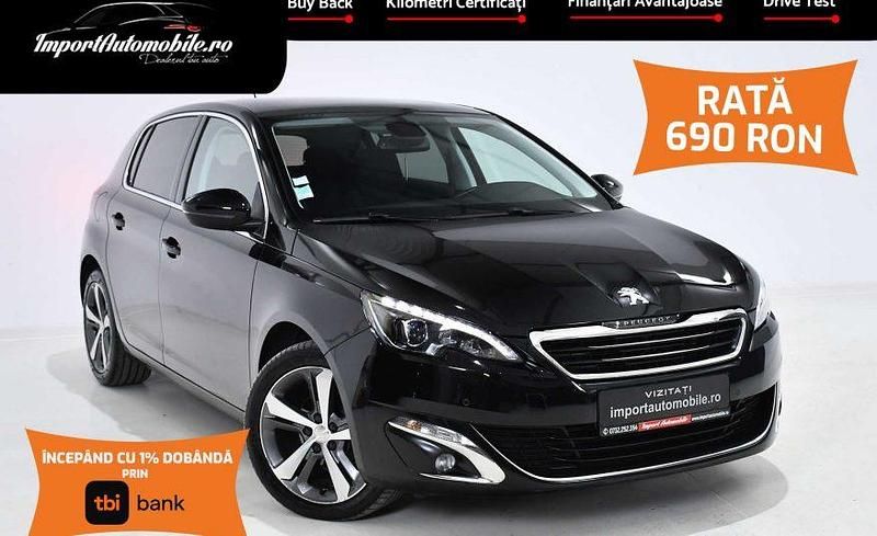 Negru Utilizat 2016 Peugeot 308 Hatchback | 6.990 EUR (Preț OK) - Imagine 1/4