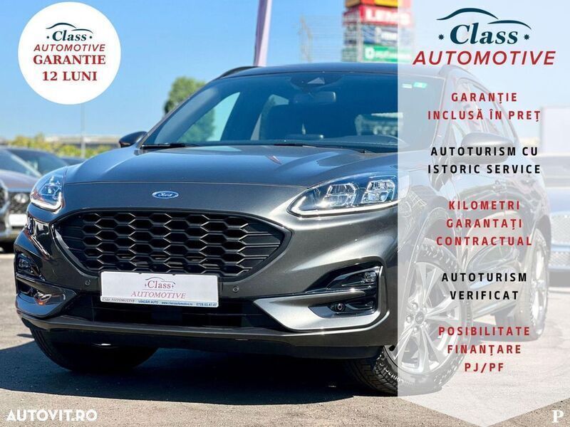 Gri Utilizat 2022 Ford Kuga ST-Line X SUV | 25.410 EUR (Preț OK) - Imagine 1/4
