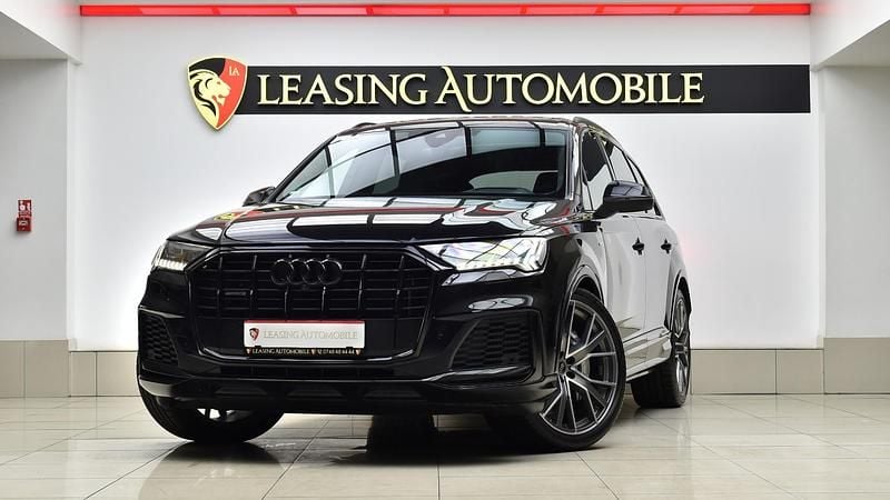 Negru Utilizat 2021 Audi Q7 S-Line SUV | 41.990 EUR - Imagine 1/4