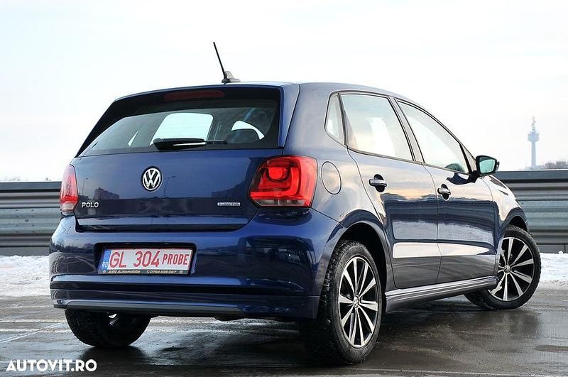 Second-hand VW Polo 75 CP (55 kW) 2012 Culoarealbastru Hatchback
