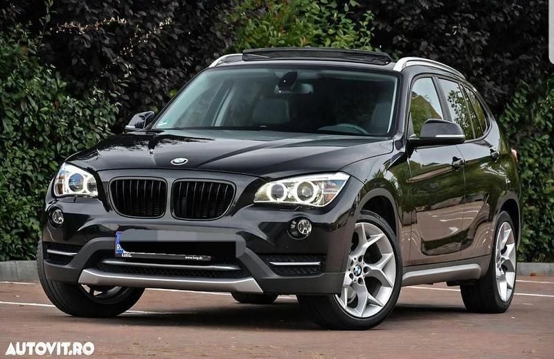 Negru Utilizat 2013 BMW X1 xLine SUV | 12.000 EUR (Preț OK) - Imagine 1/4