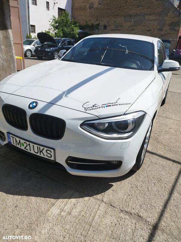 Alb Utilizat 2011 BMW 116 Hatchback | 6.500 EUR (Preț OK) - Imagine 1/4