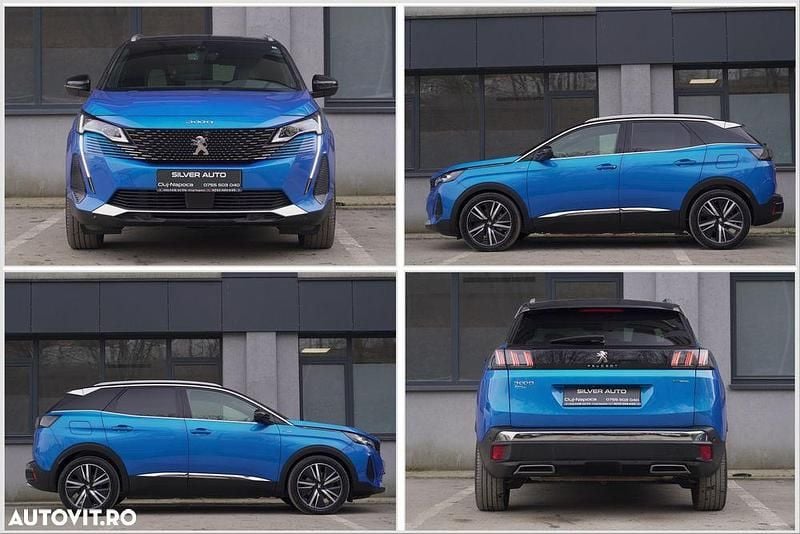 Second-hand Peugeot 3008 GT 225 CP (165 kW) 2021 Culoarealbastru SUV