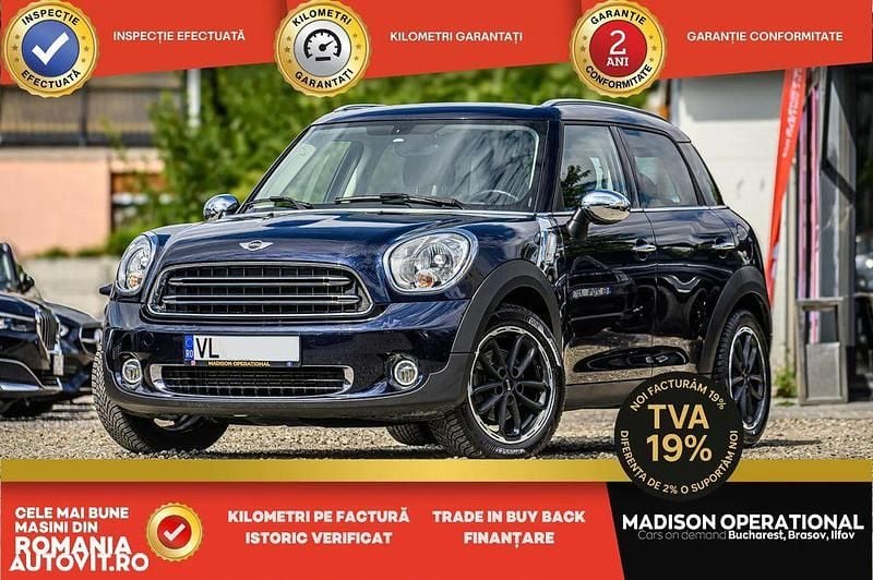 Culoarealbastru Utilizat 2015 Mini Cooper D Countryman SUV | 11.850 EUR - Imagine 1/4