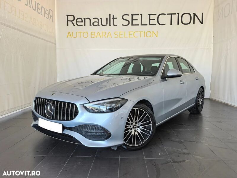 Gri Utilizat 2021 Mercedes C180 Berlinǎ | 32.990 EUR (Preț OK) - Imagine 1/4