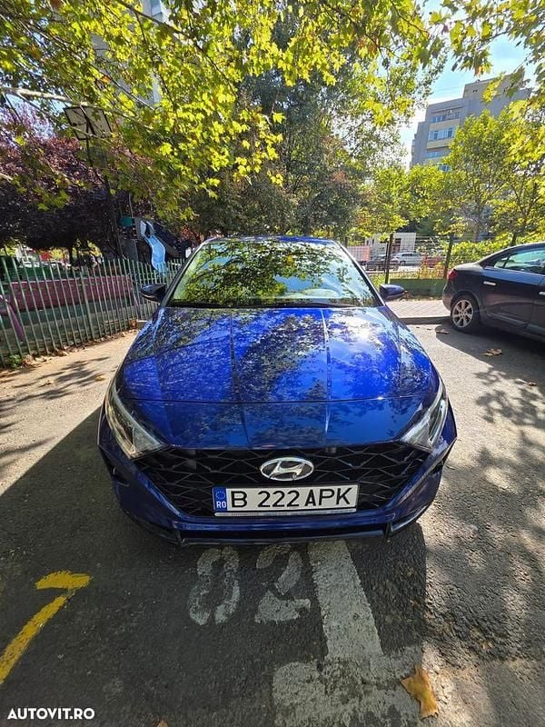Culoarealbastru Utilizat 2023 Hyundai i20 | 16.500 EUR (Preț OK) - Imagine 1/4
