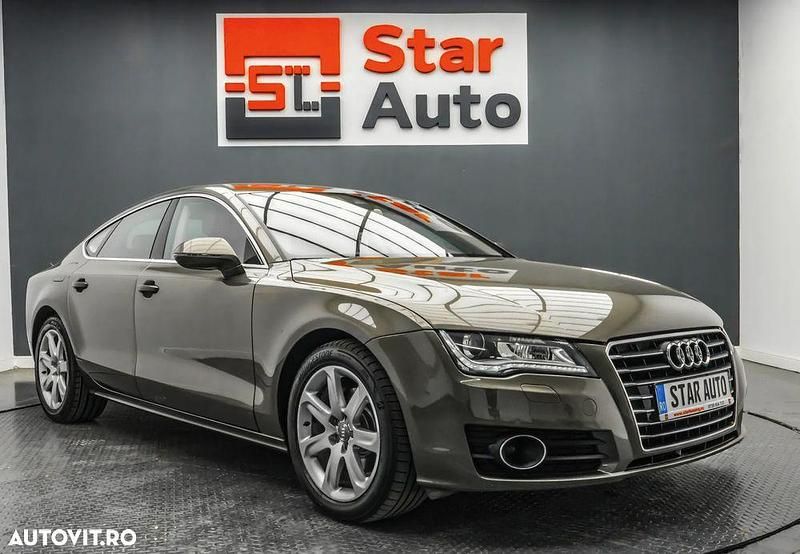 Second-hand Audi A7 Premium 204 CP (150 kW) 2012 Culoaremaro Hatchback