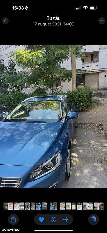Culoarealbastru Utilizat 2016 Volvo V60 Momentum Break | 12.490 EUR (Preț OK) - Imagine 1/4