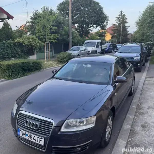 Negru Utilizat 2007 Audi A6 Berlinǎ | 4.450 EUR - Imagine 1/4